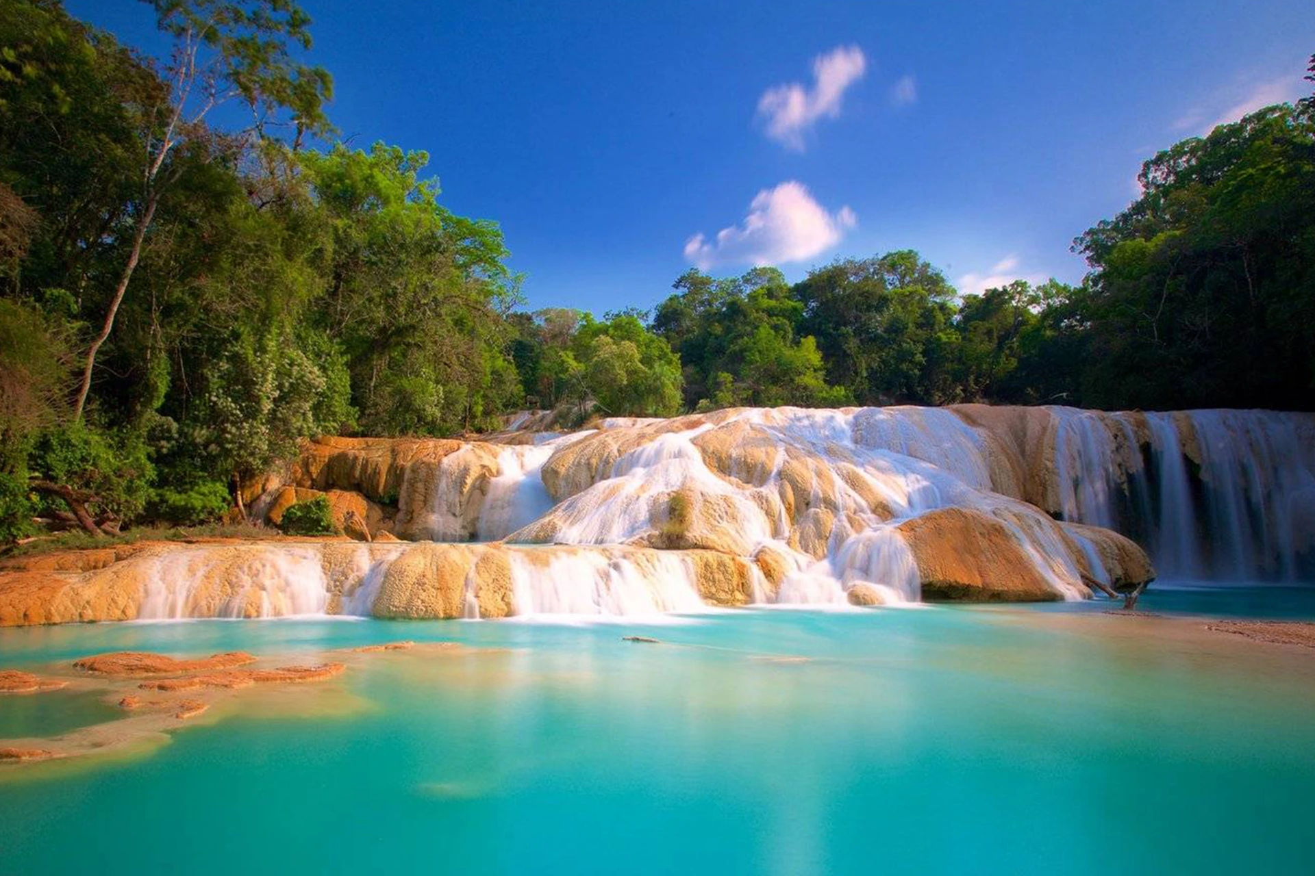 Cascadas de Agua Azul
